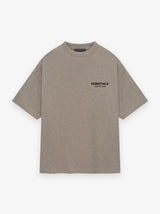 JERSEY CREWNECK T-SHIRT - HEATHER GRAY