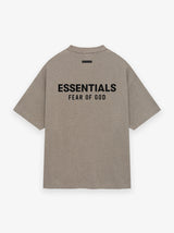 JERSEY CREWNECK T-SHIRT - HEATHER GRAY