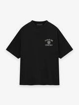 JERSEY CREWNECK TEE - BLACK