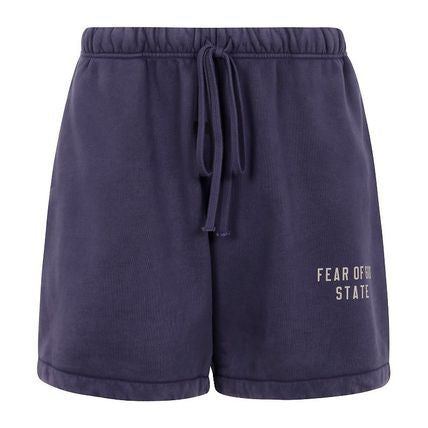 HEAVY FLEECE SOCCER SHORT - MARINE