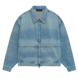 DENIM TRUCKER JACKET - INDIGO WASH