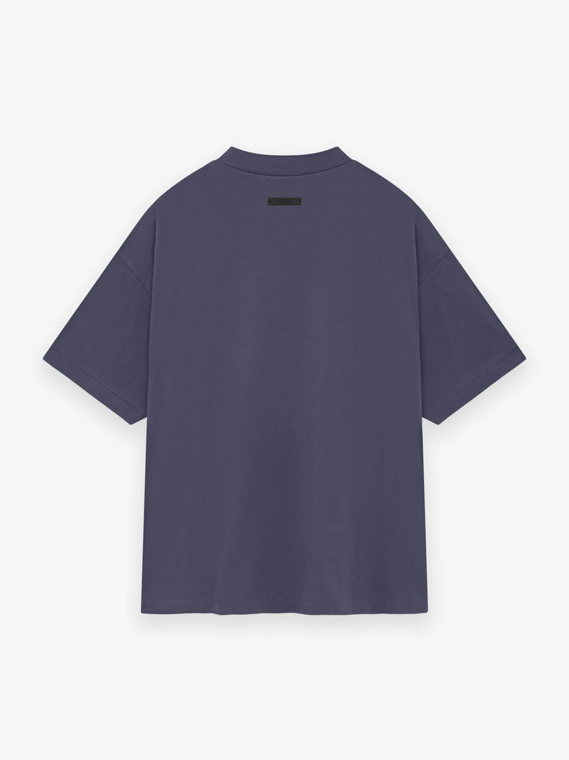 JERSEY CREWNECK TEE - MARINE