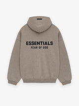 FLEECE HOODIE - HEATHER GRAY