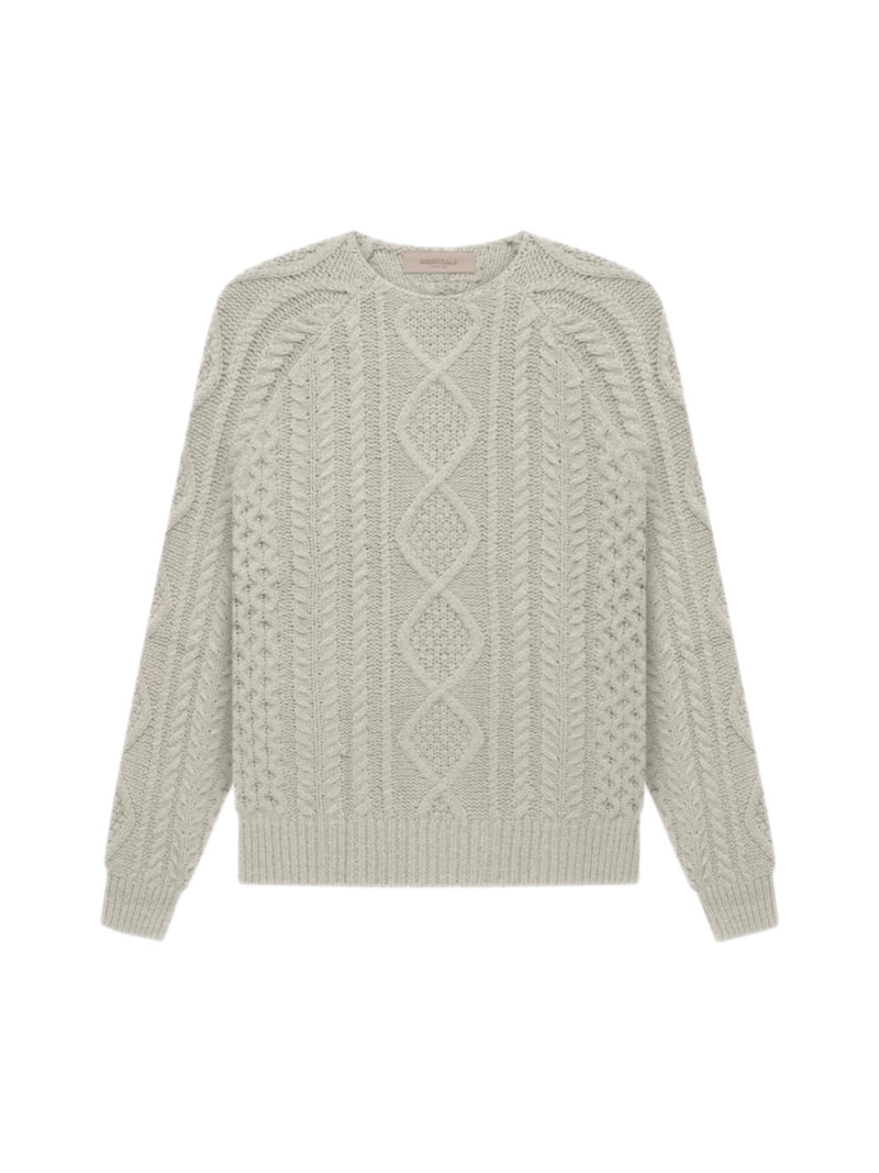 CABLE KNIT - SMOKE