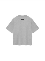 KIDS-CREWNECK T-SHIRT-LIGHT HEATHER GREY