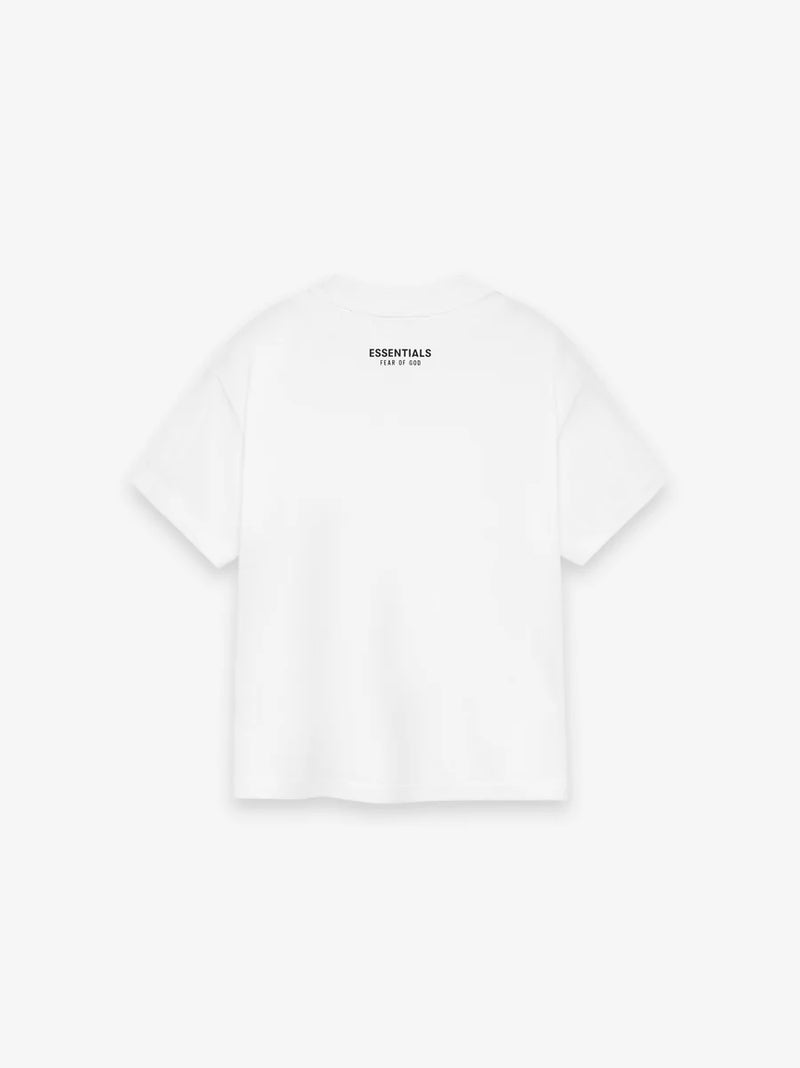 KIDS-ESSENTIALS TEE - WHITE