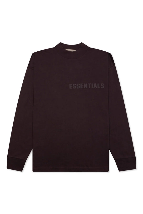 LONG SLEEVE  TEE  PLUM