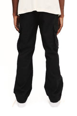 COTTON CARGO PANT BLACK