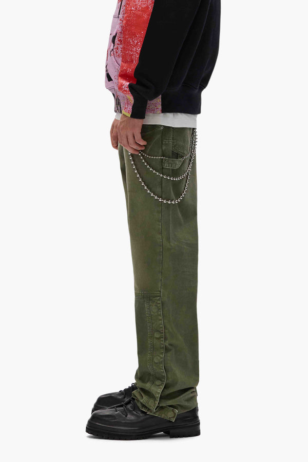 SNAP CARPENTER PANT GREEN