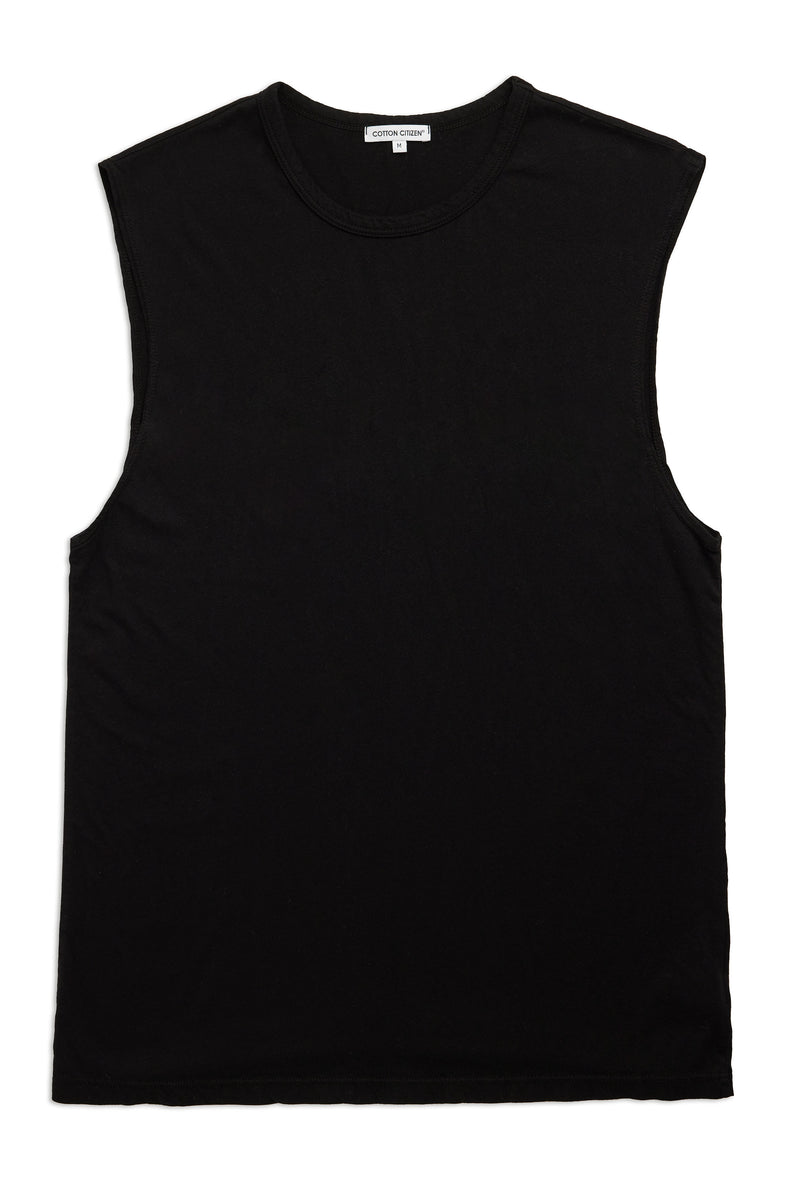 CLASSIC MUSCLE TANK JET BLACK