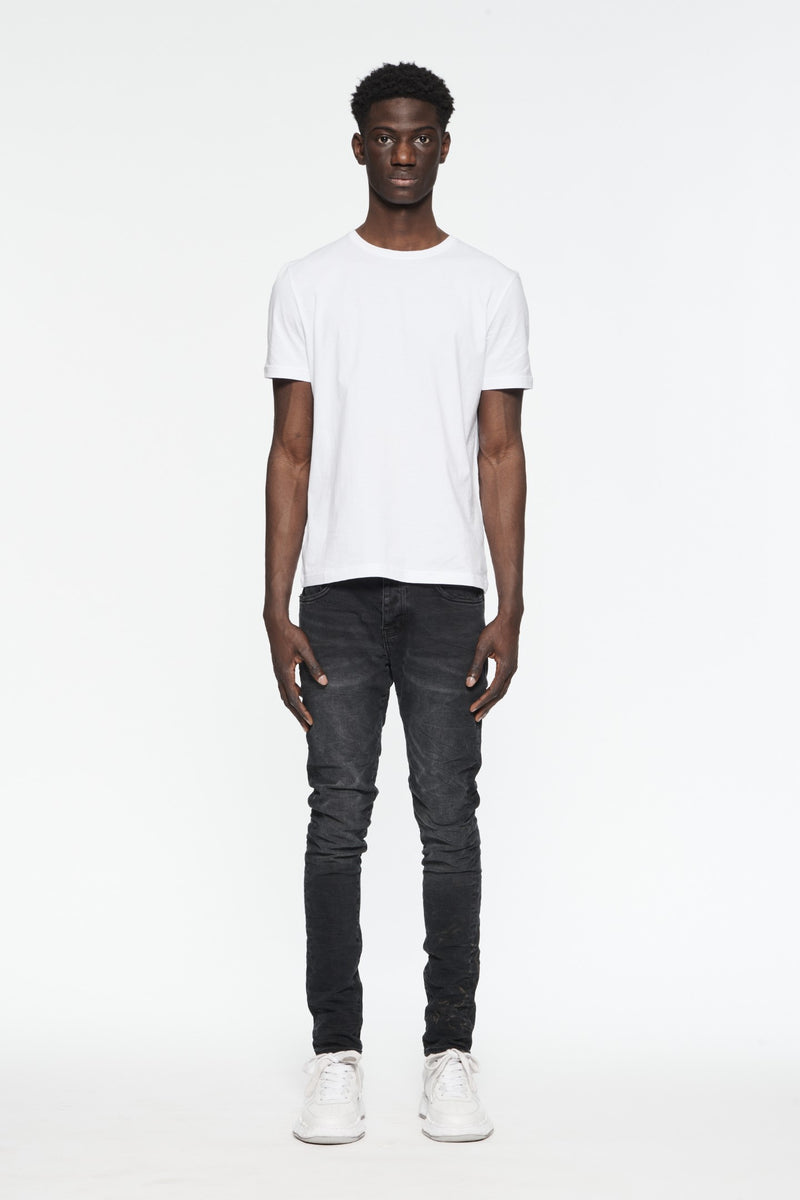 Low Rise Skinny Jean Black Wash