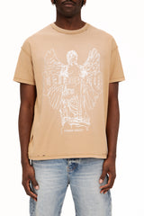 Guardian Tee TEXTURED INSIDE OUT TAN