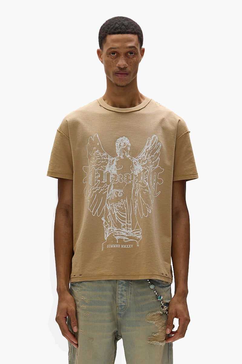 Guardian Tee TEXTURED INSIDE OUT TAN