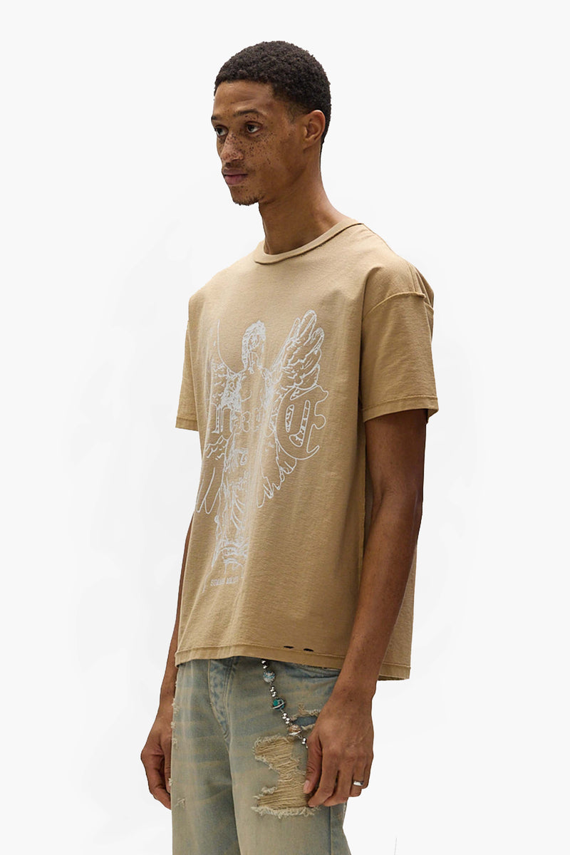 Guardian Tee TEXTURED INSIDE OUT TAN