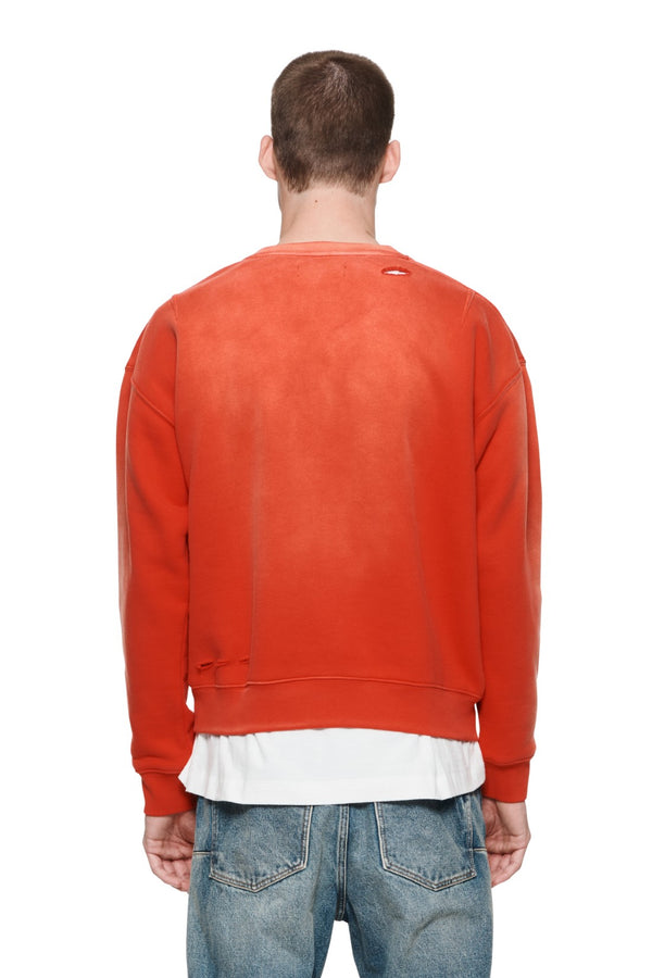 Oversized Crewneck NYC Stack - Red