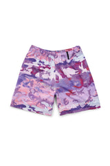 POLY PRINTED ROUND SHORT