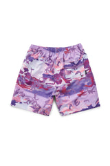 POLY PRINTED ROUND SHORT