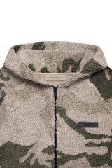 HALF ZIP HOODIE CAMO