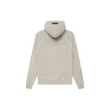 WOMEN VELOUR HOODIE SMOKE