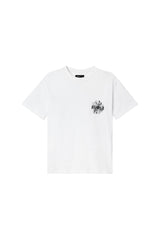 Shattered TEXTURED JERSEY T WHITE