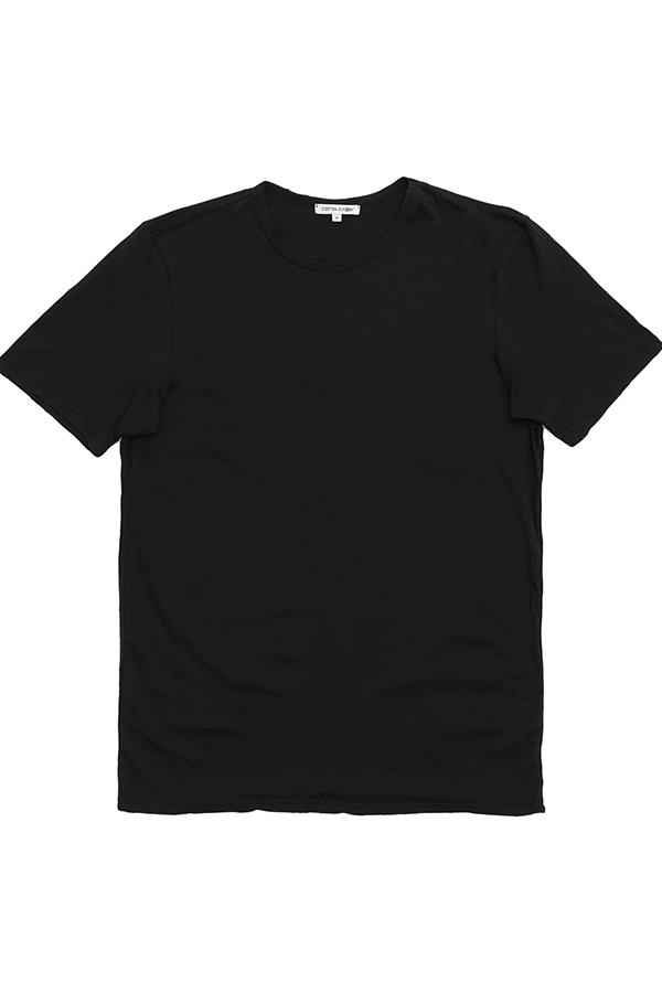 CLASSIC CREWNECK TEE JET BLACK