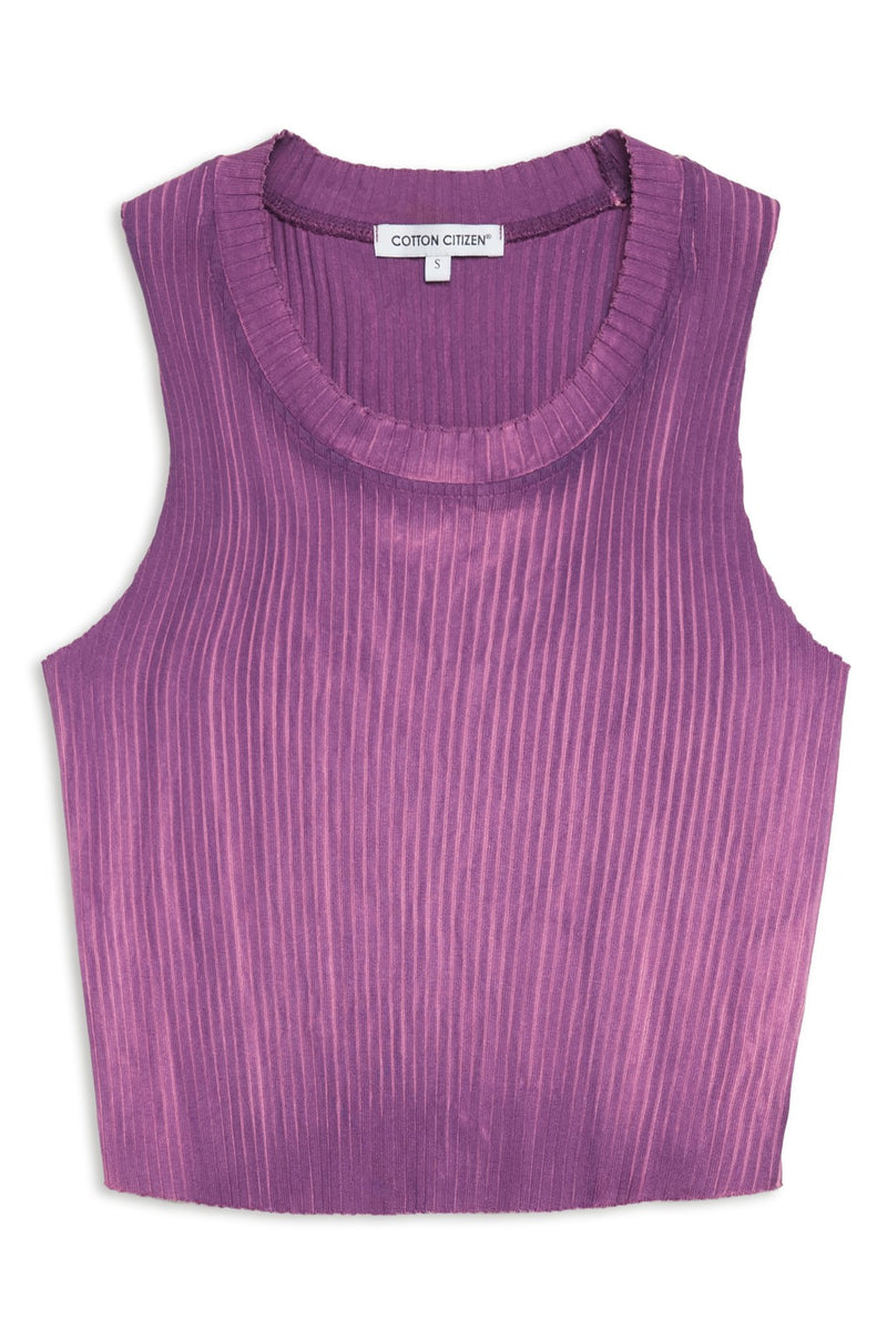 IBIZA CROP TANK LAVENDER MIX