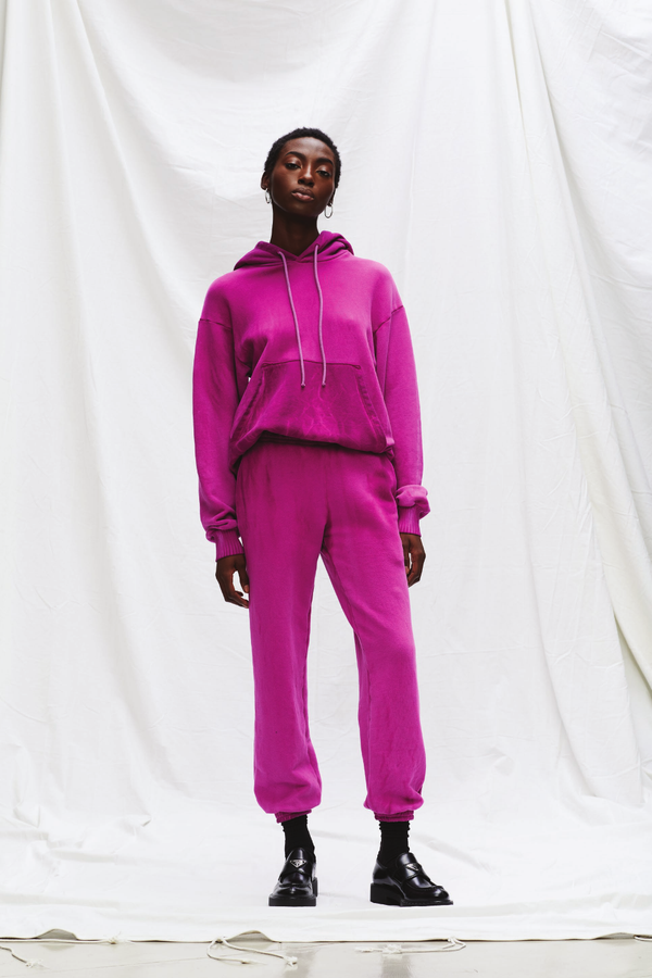 BROOKLYN SWEATPANT MAGENTA MIX