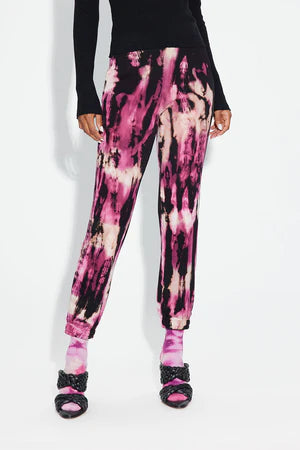 THE BROOKLYN PANELED SWEATPANT LYCHEE STROBE