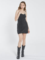 Alexis Mini Bias Dress  ANTIQUE BLACK