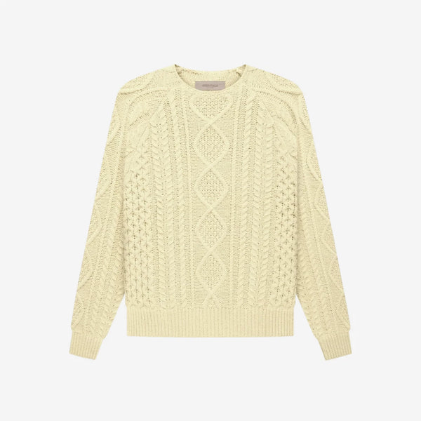 CABLE KNIT - CANARY