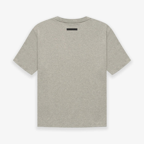 SHORT SLEEVE TEE DARK HEATHER OATMEAL