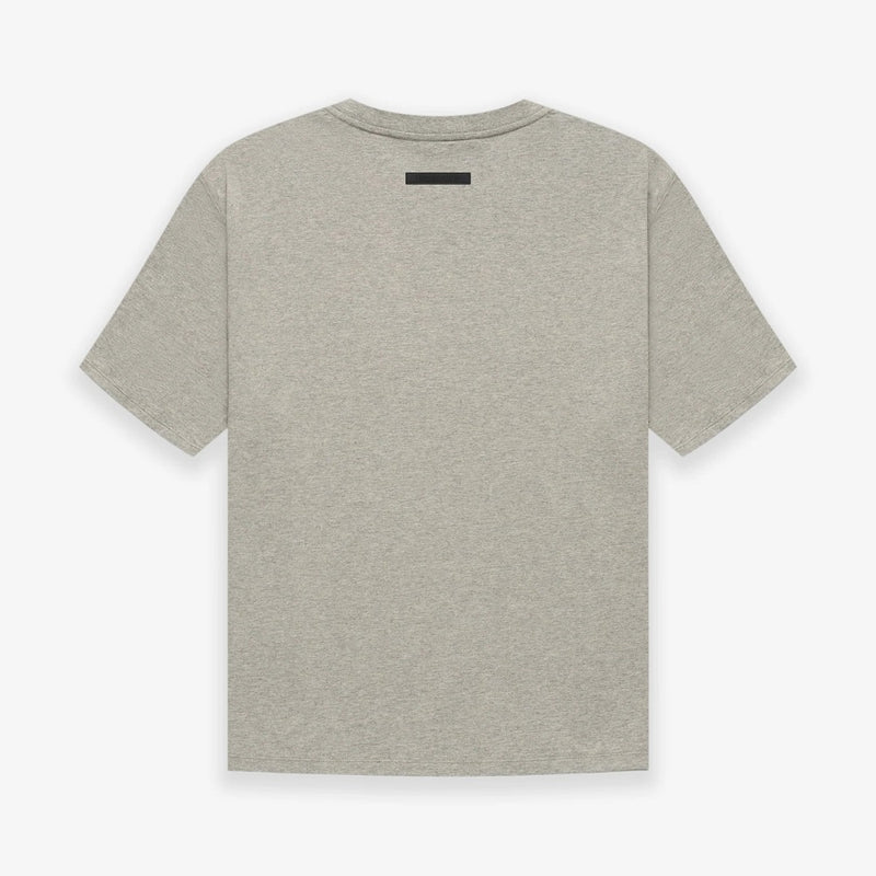 SHORT SLEEVE TEE DARK HEATHER OATMEAL