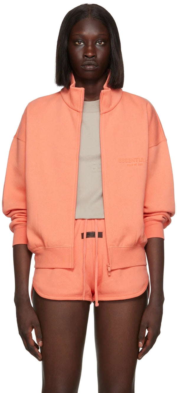 WOMENS FULL ZIP JACKET CORAL