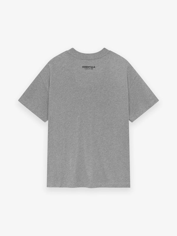 3-PACK ESSENTIAL TEE - DARK HEATHER