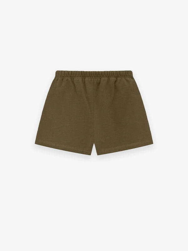 FLEECE SOCCER SHORT - OLIVE