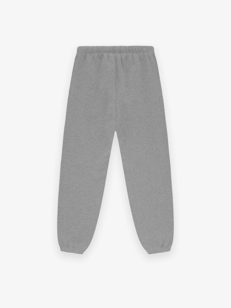 FLEECE ESSENTIAL SWEATPANT - DARK HEATHER