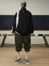 FLEECE ESSENTIAL SWEATPANT - MILITARY