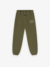 FLEECE ESSENTIAL SWEATPANT - MILITARY