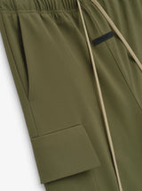 TEXTURED NYLON FIELD PANT  - MILITARY