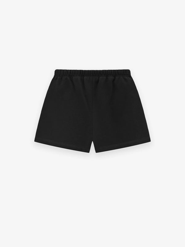 FLEECE SOCCER SHORT - BLACK