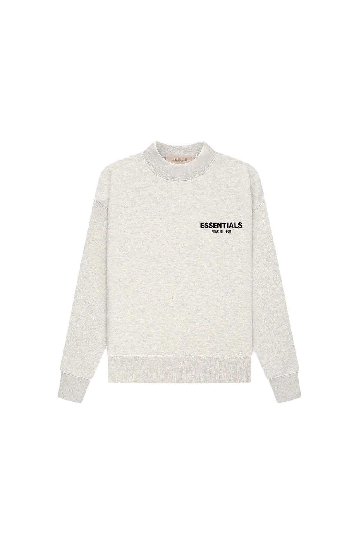 ESSENTIALS - Kids Crewneck Pullover 'Light Oatmeal' | TRASH TLV – TrashTLV