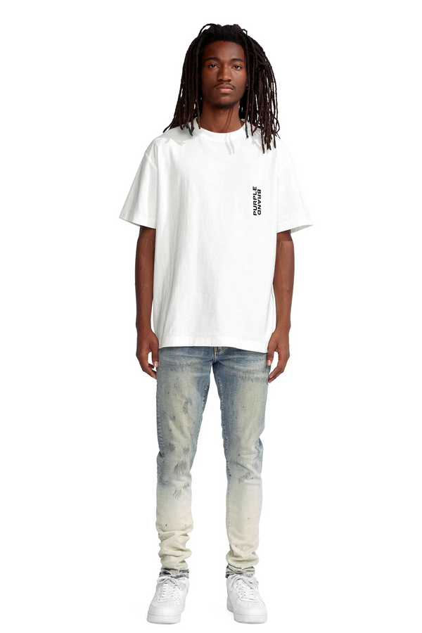 TEXTURED JERSEY SS TEE STACK