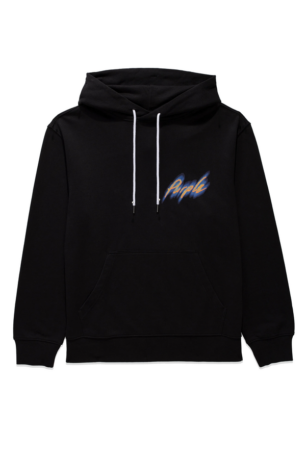 HEAVY DRY FLEECE PO HOODY SCRIPT