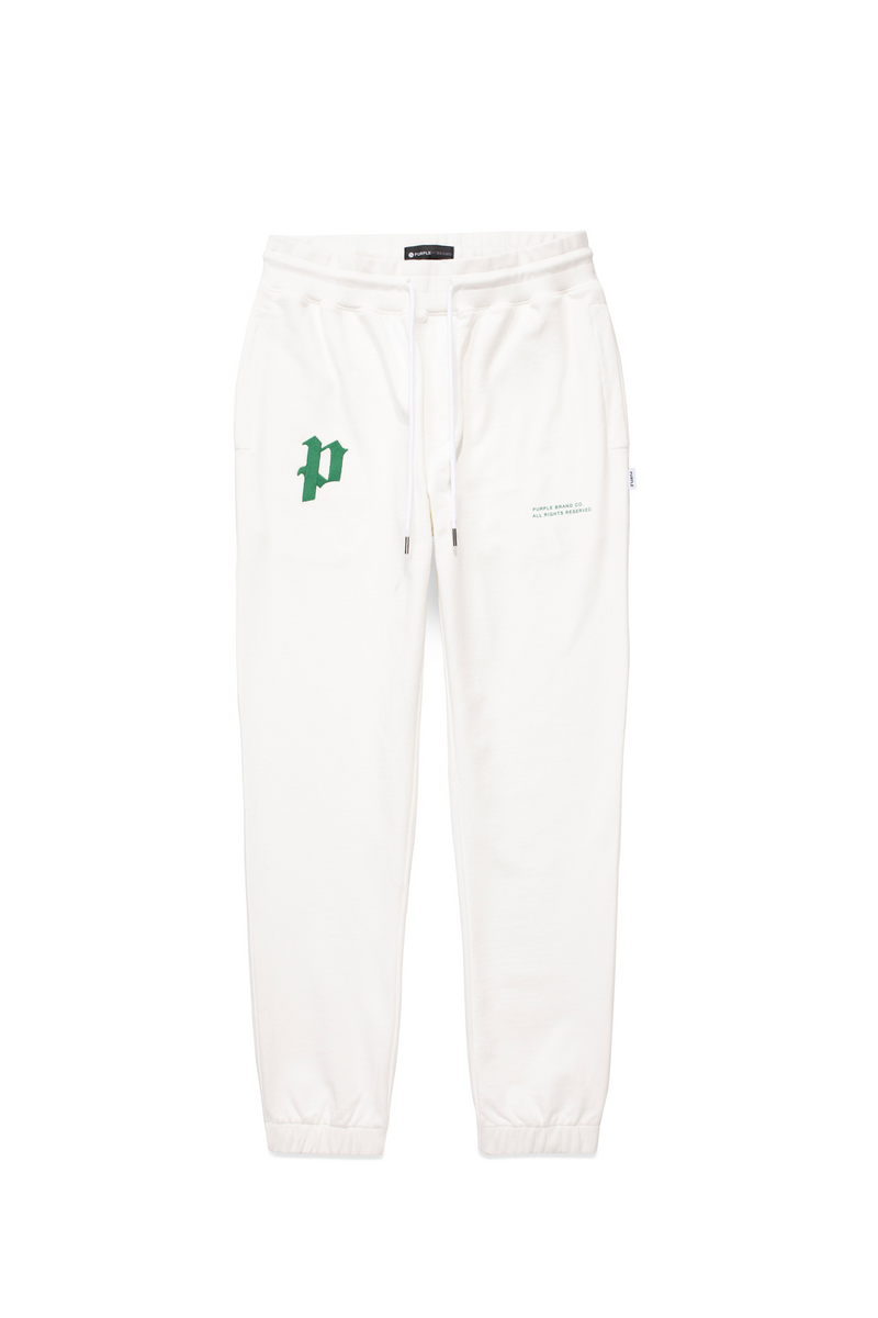 FRENCH TERRY SWEATPANT GOTHIC WHITE