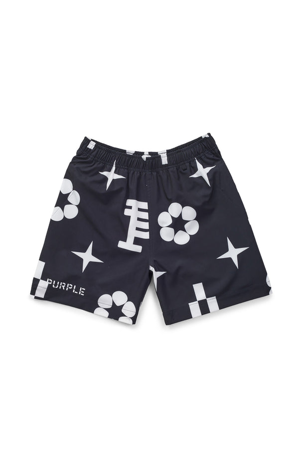 MONOGRAM SHORT- BLACK