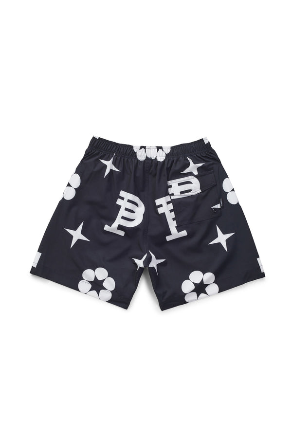 MONOGRAM SHORT- BLACK