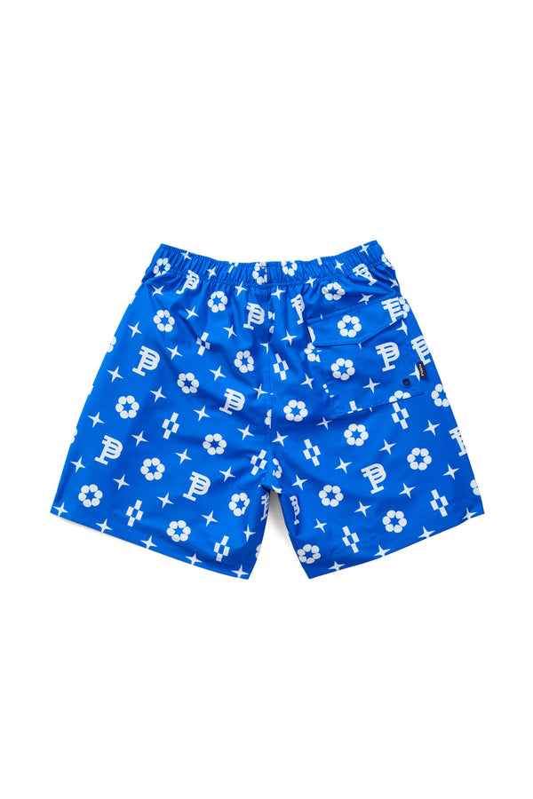 MONOGRAM SHORT- BLUE